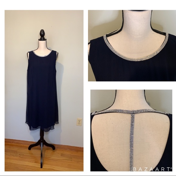 MSK Dresses & Skirts - MSK Rhinestone Accent Dress